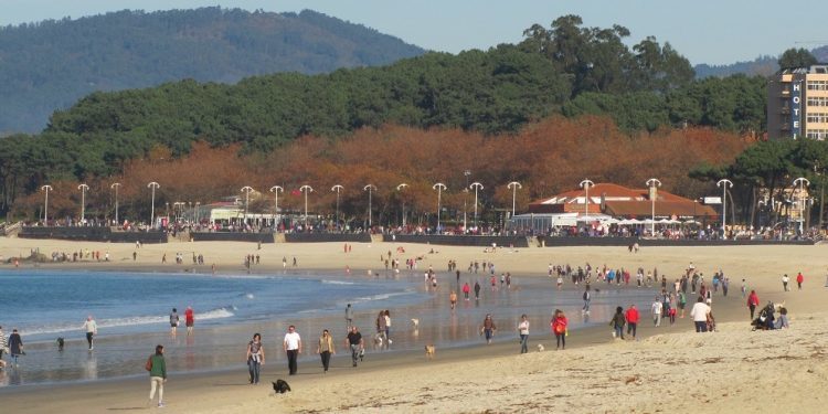 Vigo registra temperaturas cinco grados por encima de la media de diciembre