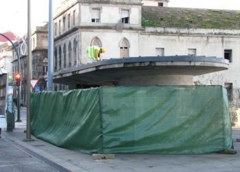 El Kiosco del Paseo de Alfonso se somete a reparaciones