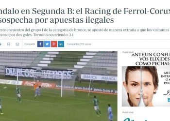 Coruxo y Racing de Ferrol se defienden de las acusaciones de amaño
