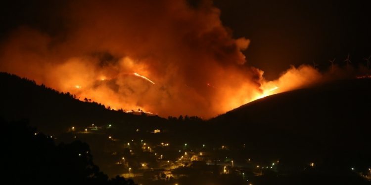 Libertad para el detenido en Arbo por los incendios grabados por los vecinos