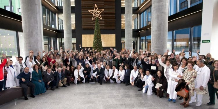 Homenaxe aos sanitarios xubilados este ano en Vigo