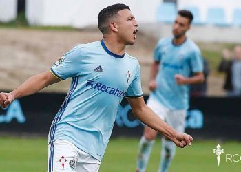 El imparable Celta B abusa de la Arandina con tres goles de Hicham
