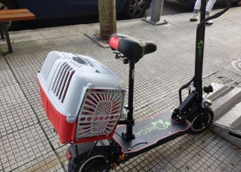 Interceptan en Vigo un patinete trucado que alcanzaba los 100 km/h