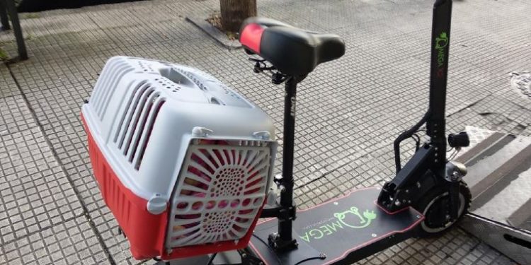 Interceptan en Vigo un patinete trucado que alcanzaba los 100 km/h