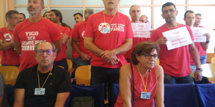 Nova sentenza contra o Concello de Vigo: anulados os servizos mínimos da folga dos bombeiros