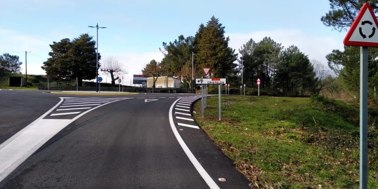 Rematan as obras de mellora da seguridade viaria en EP 3101 en Tomiño