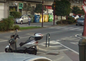 Herida grave una mujer en Vigo tras ser atropellada por una moto