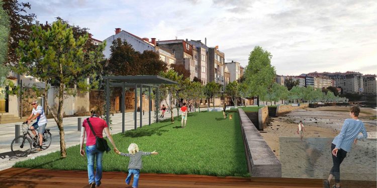 El nuevo paseo de Bouzas ya tiene proyecto para iniciar la reforma en 2021