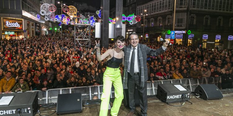 Abel Caballero e Soraya abren o Entroido vigués