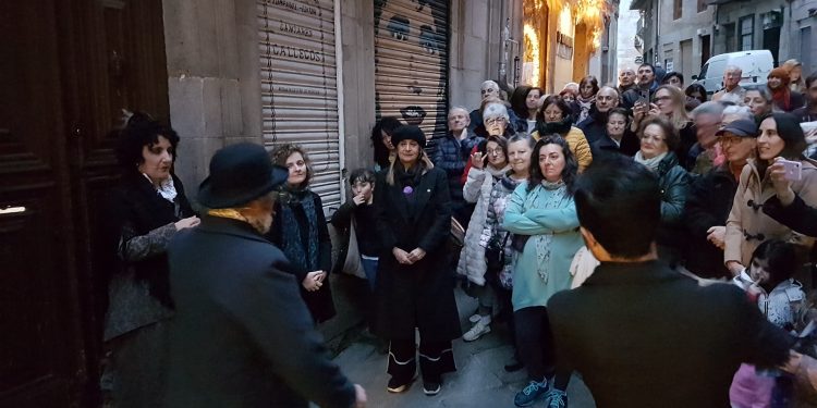 Rosalía «regresa» a súa imprenta viguesa