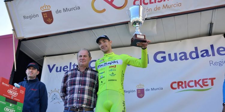 Moreira firma un triplete de segundos puestos en la Vuelta al Guadalentín