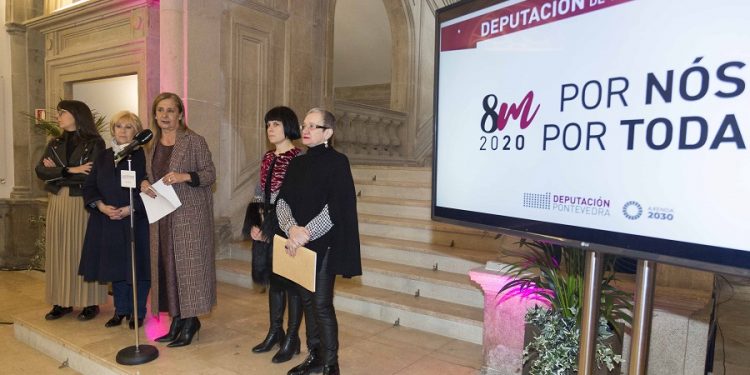 A Deputación programa unha veintena de actividades para un 8M «brutal de igualdade»