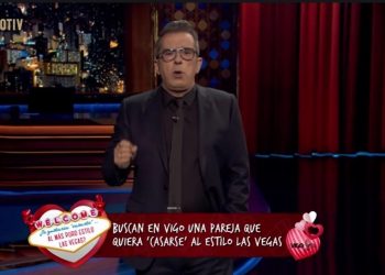 Buenafuente lleva un titular de VigoÉ al San Valentín de "Late Motiv": "¡Vivan los Vigos!"