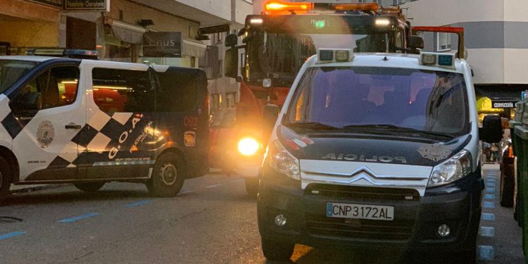 Evacuado un edificio en Vigo por un incendio
