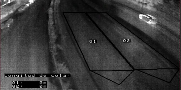Vigo prueba un sistema de tráfico para evitar accidentes en Castrelos