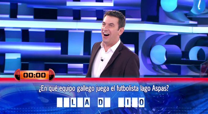El error garrafal de un concursante de ‘Ahora Caigo’ con Iago Aspas y el Celta