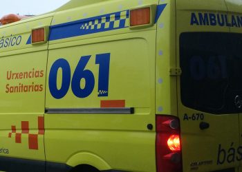 Evacuada una persona en Nigrán con síntomas de intoxicación