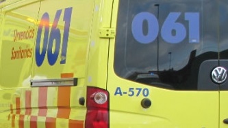 Herida grave una ciclista viguesa en Nigrán tras ser alcanzada por un coche