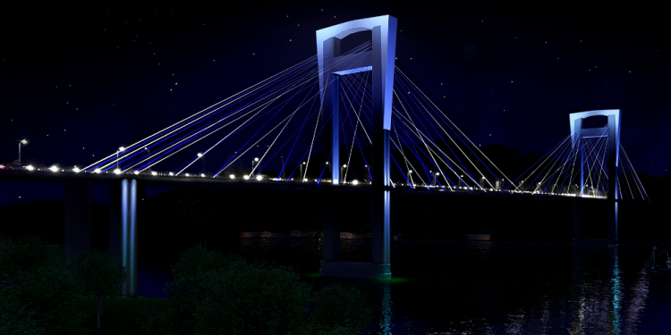 Así son las propuestas para iluminar el puente de Rande