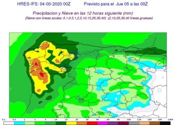 Llega a las Rías Baixas ‘Myriam’, la tercera borrasca consecutiva en cinco días