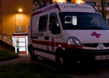 Así se converte un pavillón de deportes de Vigo nun centro de acollida