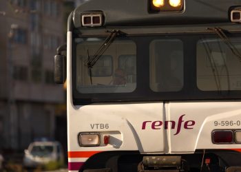 Línea férrea cortada en Tui al arrollar un tren a un rebaño y matar a siete ovejas