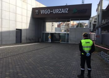 El Ejército despliega en Vigo otros 50 efectivos para desinfectar espacios públicos