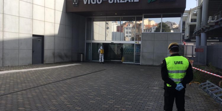 El Ejército despliega en Vigo otros 50 efectivos para desinfectar espacios públicos
