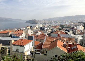 Vigo desde el Castillo de San Sebastián