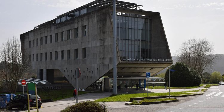 O edificio do Cintecx, na Universidade de Vigo, terá un xemelgo virtual