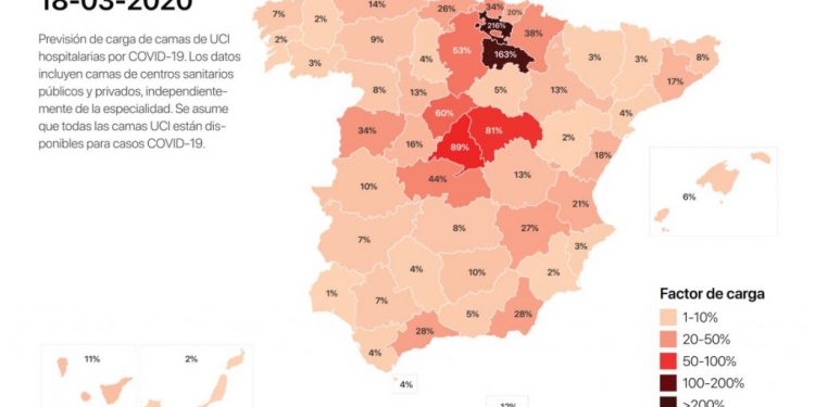 Un nuevo mapa de riesgo de coronavirus sitúa a Vigo fuera del colapso sanitario a corto plazo