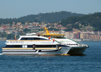 El transporte de ría entre Vigo y Cangas ajusta sus horarios por el coronavirus