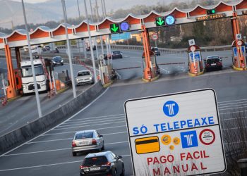 O tráfico na AP9 reduciuse a unha cuarta parte na primeira semana de confinamento