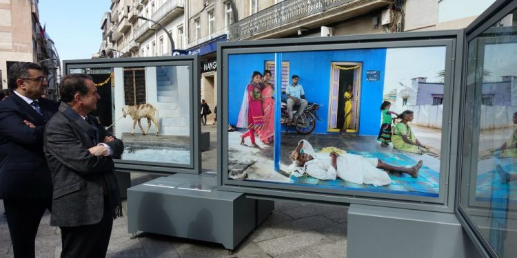 India exhíbese na rúa do Príncipe a través de 40 imaxes