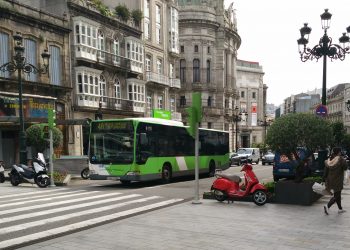 Vitrasa activa unha campaña para informar dos cambios das liñas no centro de Vigo