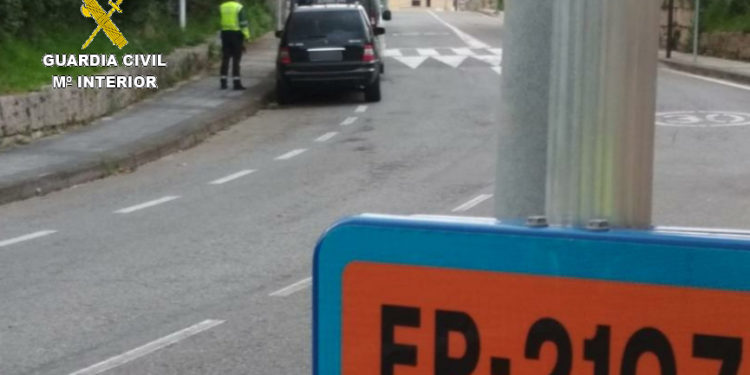 Interceptan en Nigrán a un conductor que duplicaba la tasa de alcoholemia viajando con sus dos hijos