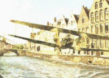 «El Barón Rojo», clasicazo en el cumpleaños de su ilustrador, el vigués adoptivo Carlos Puerta