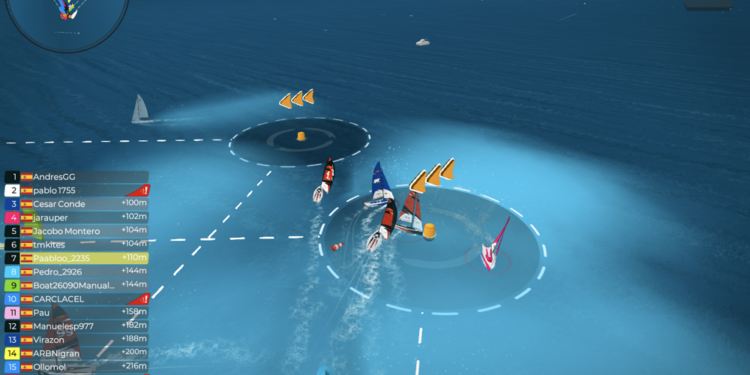 Doscientos regatistas, jueces y técnicos participan en la regata virtual Galicia contra el Covid-19