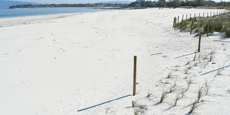 Playas divididas en cuadrículas y peatones en las calzadas: así empieza a dibujar Vigo su desescalada