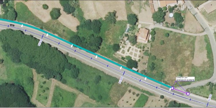 Adxudicada a instalación de iluminación na estrada PO-331 ao seu paso por Zamáns