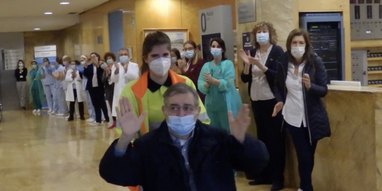 Fátima da el alta a su primer paciente de Covid-19 tras 57 días ingresado, 40 de ellos en la UCI