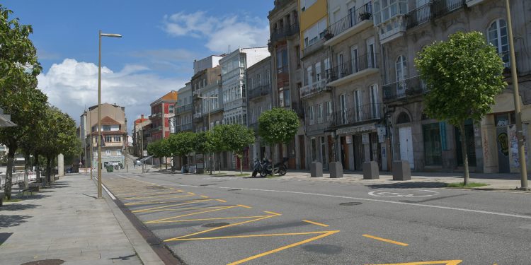 Las imágenes de Vigo en su quinto domingo de cierre