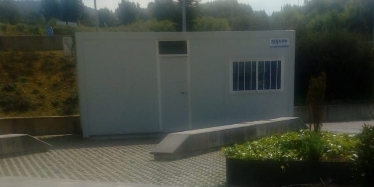 O Álvaro Cunqueiro instala novos módulos de descanso para o persoal sanitario de garda