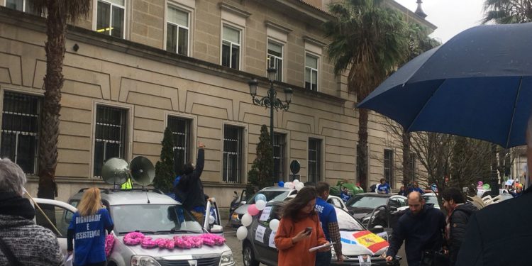 Los jueces prohíben organizar una manifestación en coches el 1 de mayo en Vigo