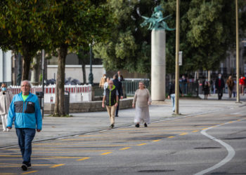 Vigo inicia la peatonalización de calles en días laborables este viernes