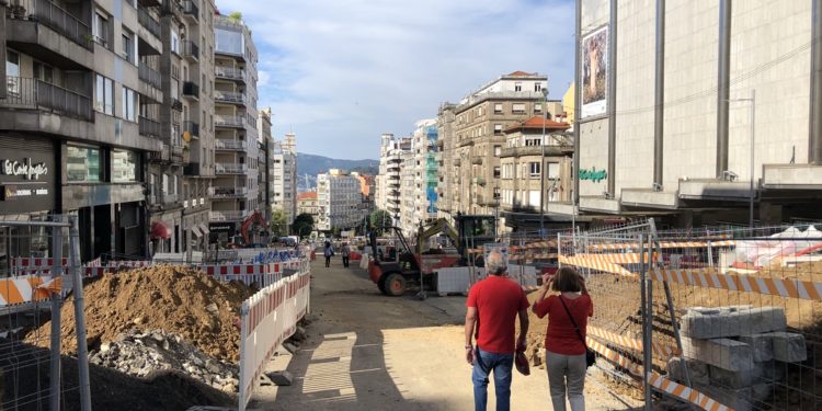 La instalación de las rampas mecánicas en la Gran Vía comenzará este martes