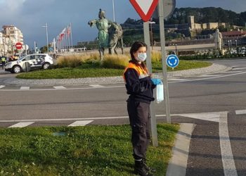 Baiona distribuirá a partir deste martes entre a veciñanza 15.000 máscaras de protección