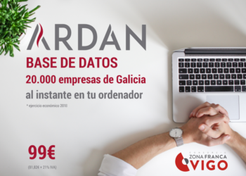 Zona Franca publica la nueva base de datos de Ardán con 20.000 empresas de Galicia