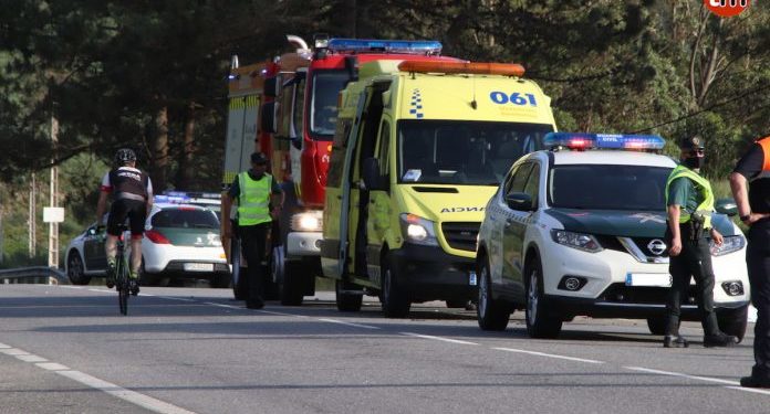 Fallece un motorista en un accidente de tráfico en O Rosal