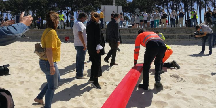 Vigo marcará Samil y O Vao con cintas de colores y espacios para un máximo de 8 personas